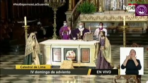 Santa Misa  Hoy En Vivo Mons. Carlos Castillo Catedral de Lima  20/12/20 Eucaristía en vivo