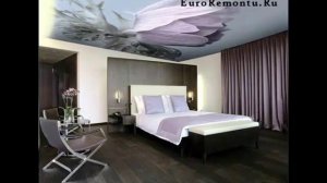 Самостоятельная поклейка обоев на потолок