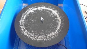 Фигуры Хладни на круглой пластине