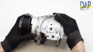 Компрессор кондиционера Тойота Лэнд Крузер Прадо 120 (Toyota Land Cruser Prado 120) DAP 855006A480