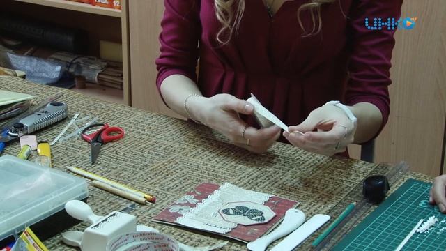 "HandMade" с Людмилой Смирновой. Тема: Скрапбукинг. смотреть онлайн