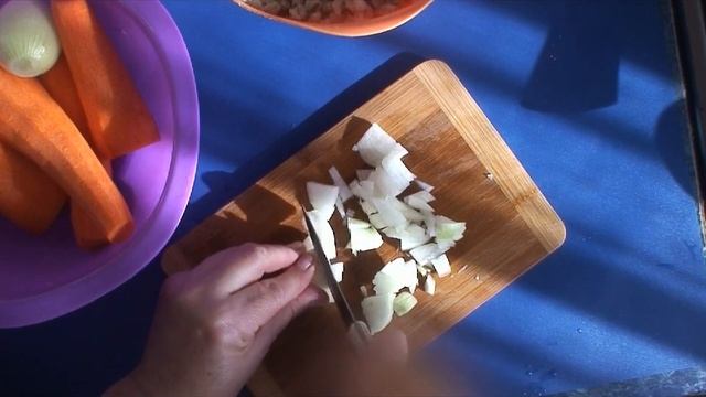 Рецепт: Закуска "Перловка с овощами" на зиму #налюбойвкус