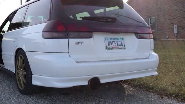 JDM EJ205 AVCS Legacy HKS EL Header, Apexi Megaphone dunk Exhuast смотреть онлайн