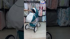 Обзор коляски RIKO BRUNO LUXE 2 в 1, цвет Malachite