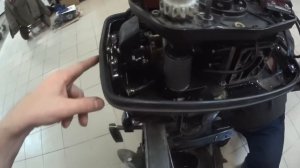 Лодочный мотор Zongshen 9.9 поломался.