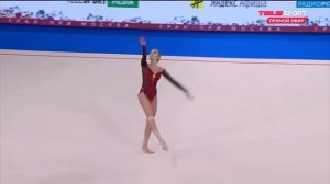 Арина Аверина лента художественная гимнастика Гран При Москва 2021 финалы