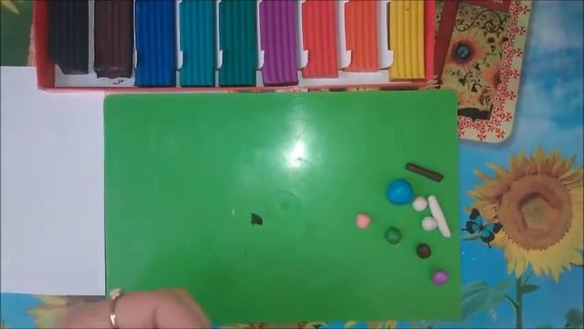 Пластилінографія Капітошка/ліпимо з пластиліну