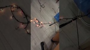 Как припаять блок управления к гирлянде