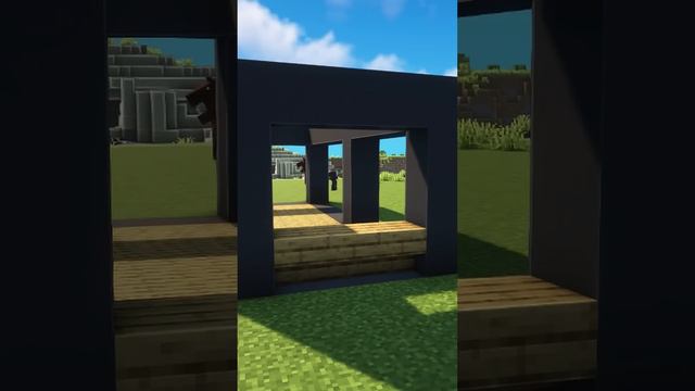 Minecraft Easy Modern Houseð  #shorts