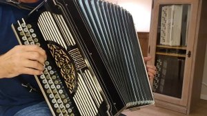 "На крылечке твоём..  "  Переложение Кашкарова.В.    Тульский цельнопланочный  баян.