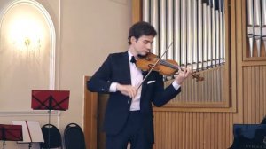 Н. Паганини – «Каприс» №12 Ля-бемоль мажор Исполняет: Илья Рудаев