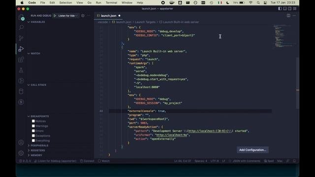 Run And Debug A CodeIgniter Project In Visual Studio Code