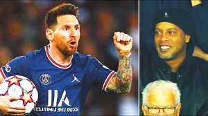 MESSI SHOCKED RONALDINHO WITH HIS PERFORMANCE IN PSG-LEIPZIG! What their meeting was like!