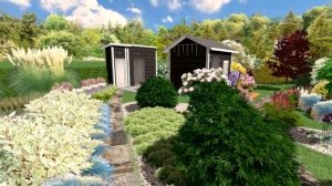 Сад в английском стиле