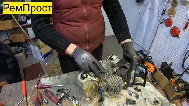 STIHL 290 Штиль 290 Разборка, Замена Поршневой РемПрост смотреть онлайн