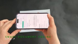 Smart Document Engine быстро распознает форму СТД-Р с мобильного телефона