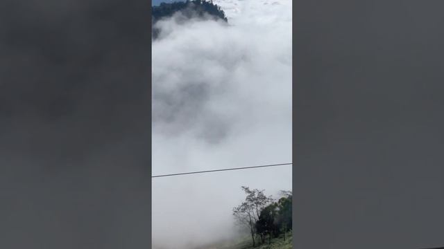 stratosphere ☁️ mountain road above clouds ☁️