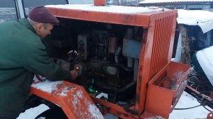 Двигатель 2ч 8,5-11 запуск и работа для минитрактора 16 лс