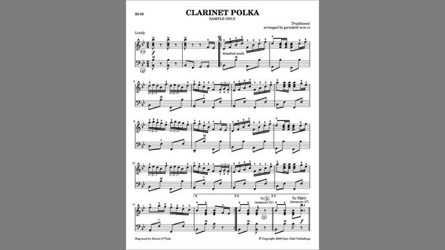 CLARINET POLKA + TICO TICO arranged by Gary Dahl смотреть онлайн