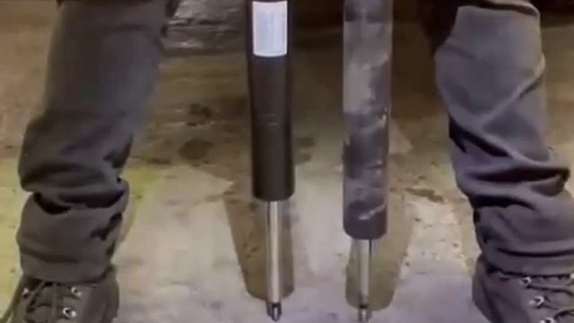 Разница между новым и старым амортизатором