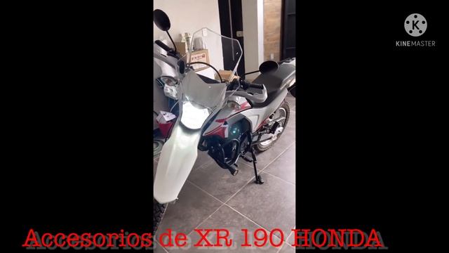 Xr 190 HONDA accesorios 2022 смотреть онлайн