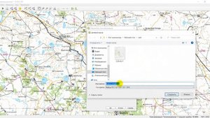 Привязка и обрезка карты в QGIS 3