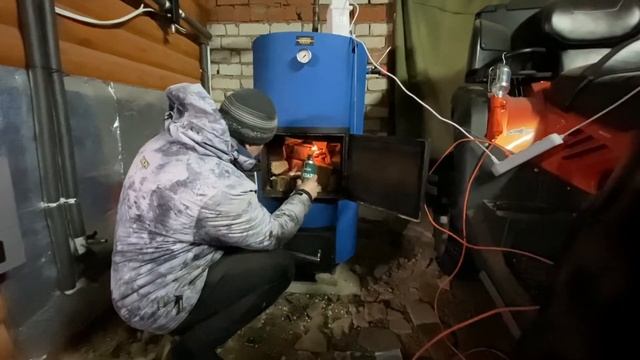 Котел Прометей-15 кВт Вятка-Печи .Отзыв владельца. смотреть онлайн