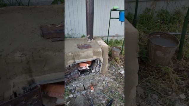 садовая печка для готовки