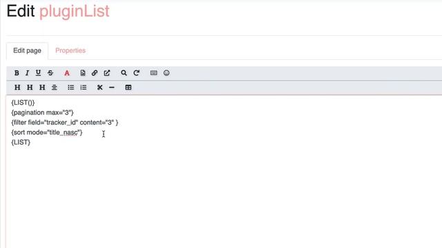 The plugin List in Tiki смотреть онлайн