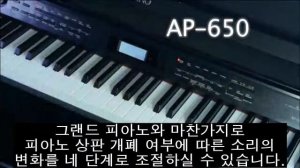 Casio AP650 Celviano Digital Piano - Select Workshop (카시오 디지털 피아노 셀비아노 AP-650M 기능설명) / 한글자막
