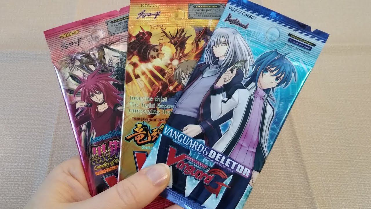 ККИ. Обзор и Распаковка бустеров коллекционной карточной игр: Cardfight!! Vanguard / Авангард #3