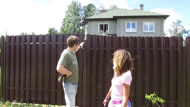 Металлический штакетник UNIX (Отзыв о работе ЗаборСервисСтрой) смотреть онлайн