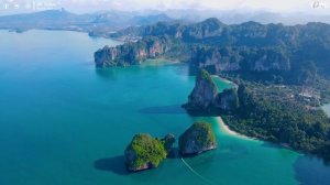 FLYING OVER THAILAND - Relaxing Music Along With Beautiful Nature Videos, Релакс в Таиланде