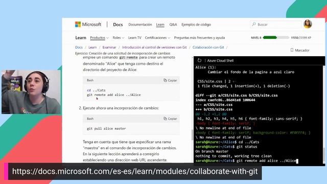 Colaboración con Git смотреть онлайн