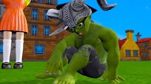 Scary Teacher 3D vs Squid Game Buzz Wire Loop 5 Times Challenge Flying Eggs Miss T vs Granny Loser