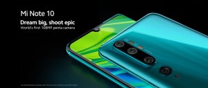 Xiaomi представила смартфон Mi Note 10