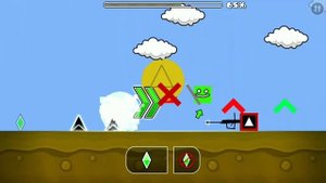 Игра в кальмара в Geometry dash!