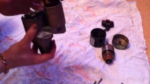 Разборка стартера Субару