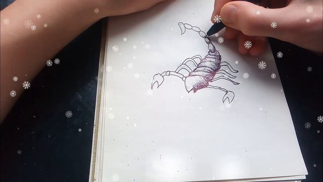 Рисуем Скорпиона ? смотреть онлайн
