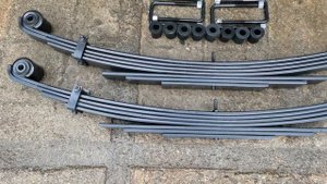 Арт. 1219 Комплект усиленных передних рессор для Хундай Хд78 (HD 78)