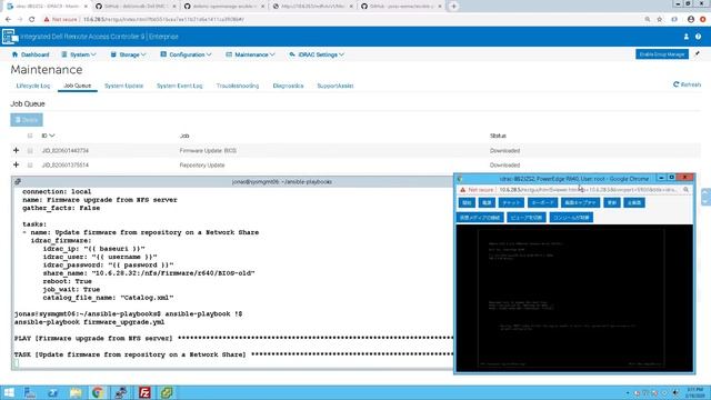 Ansible with PowerEdge 14G: Firmware management смотреть онлайн