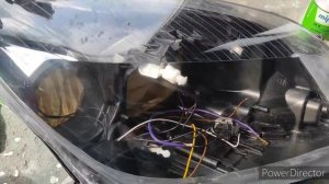 Ремонт фары астра