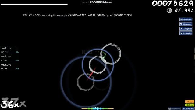 Снова кинул степ, но уже лучше прикиньте! Osu! смотреть онлайн