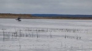 Самодельный аэролодка.