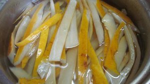 Цукаты из дынных корок