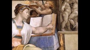 "Эритрейская сивилла". Микеланджело Буонарроти