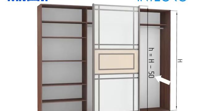 Раздвижная система INTEGRO для шкафов-купе смотреть онлайн