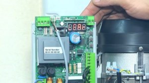 Базовые настройки привода для откатных ворот с платой управления NET