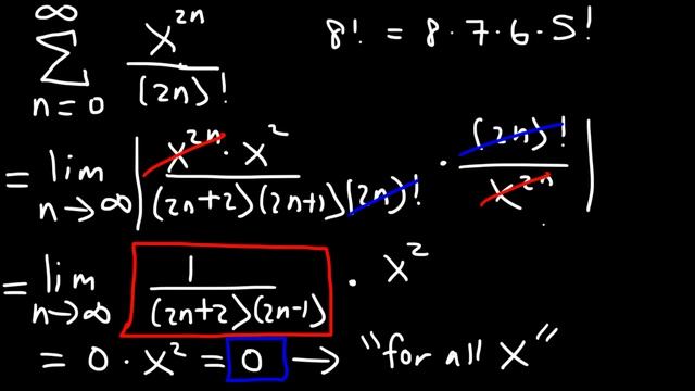 Power Series - Finding The Radius & Interval of Convergence - Calculus 2 смотреть онлайн