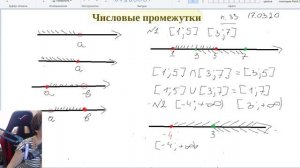 8 класс  — Числовые промежутки